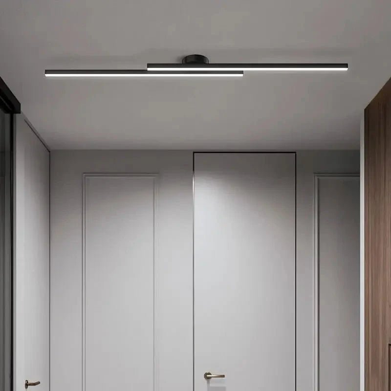 Long Aluminium LED Ceiling Light Modern Creative Design | Luxury Home Accessories | Heulog Glow