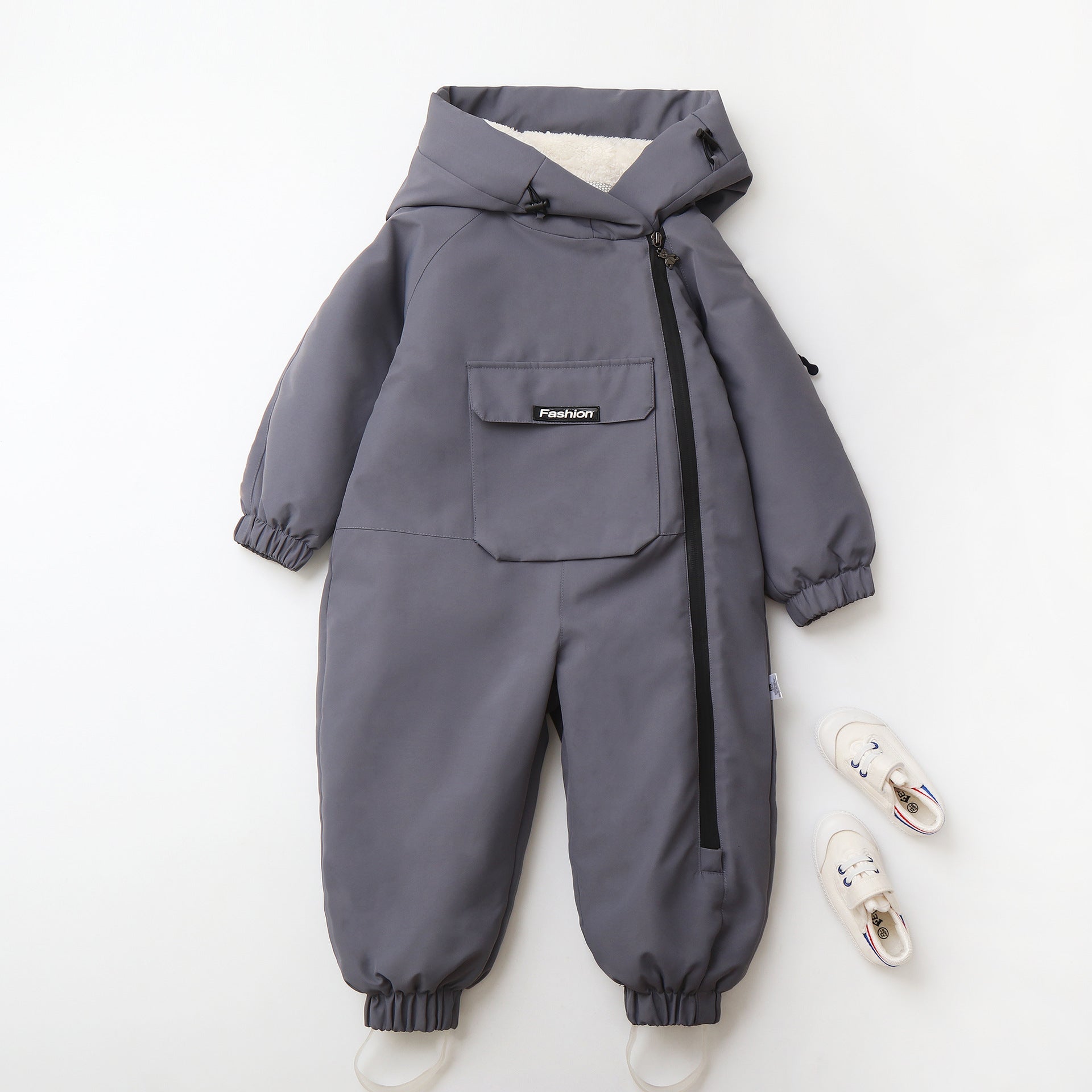 Long Crawling Suit One-piece Hooded Jumpsuit | Luxury Home Accessories | Heulog Glow