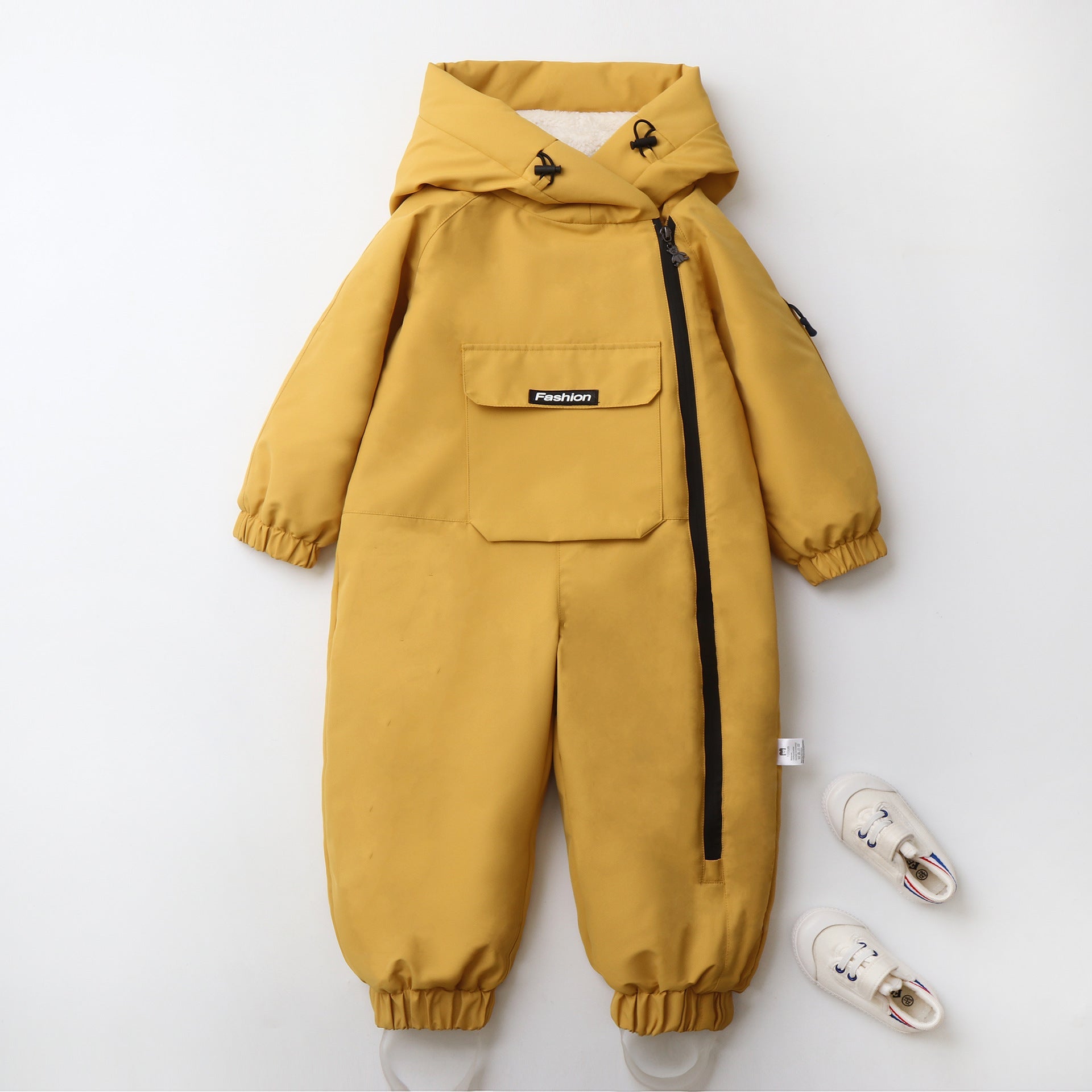 Long Crawling Suit One-piece Hooded Jumpsuit | Luxury Home Accessories | Heulog Glow