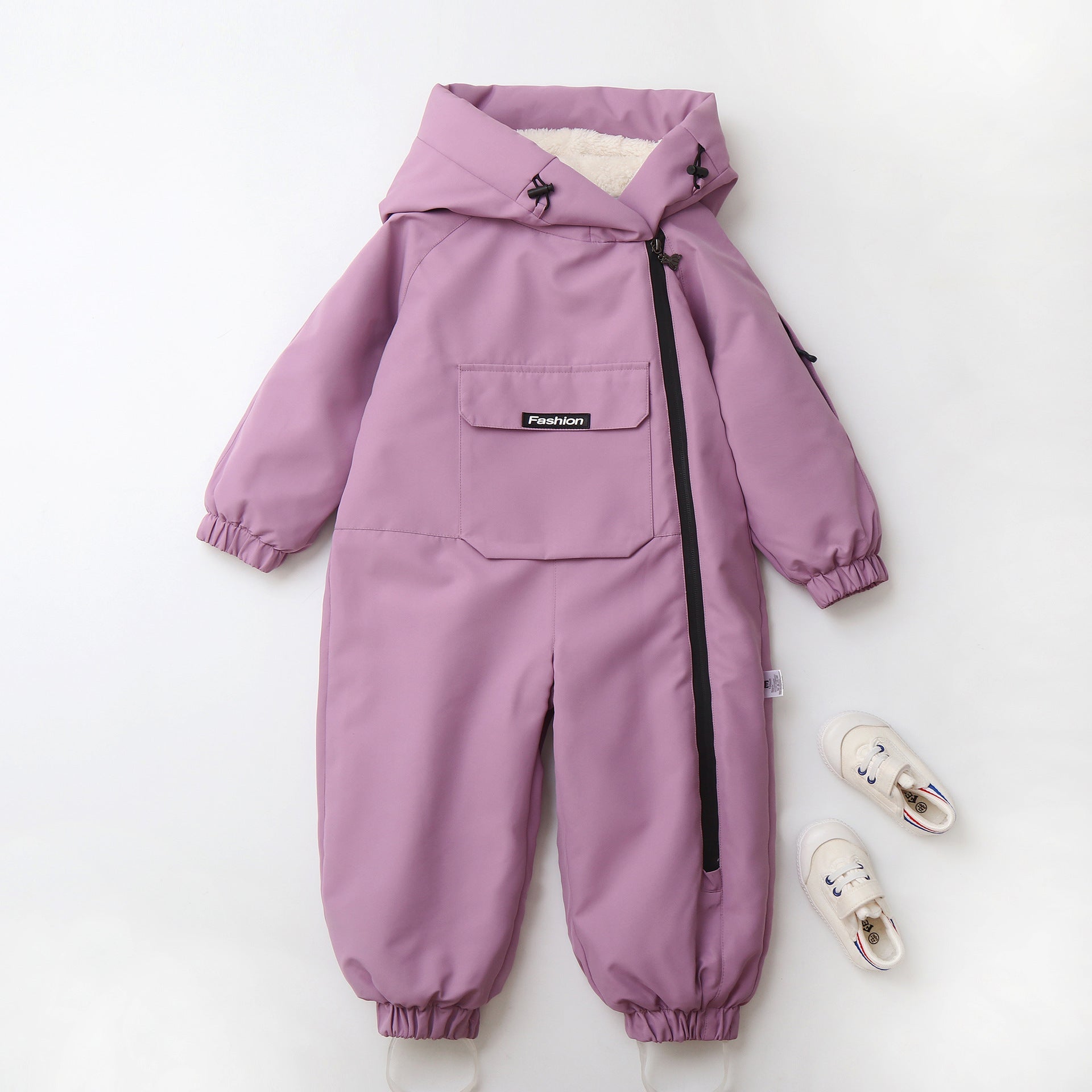 Long Crawling Suit One-piece Hooded Jumpsuit | Luxury Home Accessories | Heulog Glow