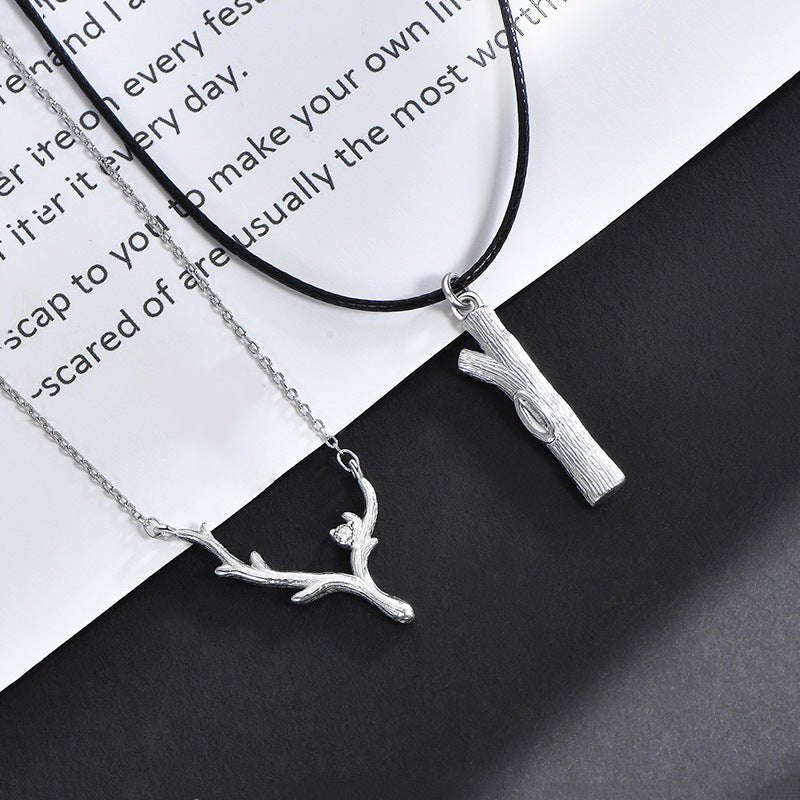 Long-distance Valentine's Day Gift Fashion Creative Branch Necklace | Luxury Home Accessories | Heulog Glow