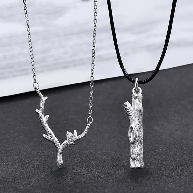 Long-distance Valentine's Day Gift Fashion Creative Branch Necklace | Luxury Home Accessories | Heulog Glow