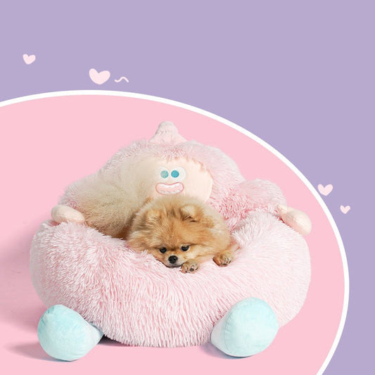 Long Plush Nest For Pets Thick And Warm Kennel For Fall And Winter Universal Sofa For Cats And Dogs Sleeping Mattress | Luxury Home Accessories | Heulog Glow