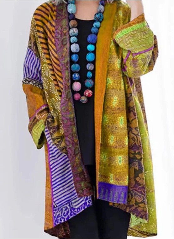 Long sleeve printed jacket | Luxury Home Accessories | Heulog Glow