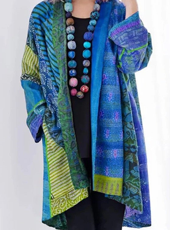 Long sleeve printed jacket | Luxury Home Accessories | Heulog Glow
