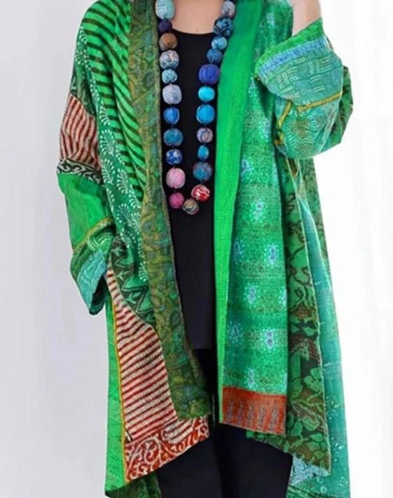 Long sleeve printed jacket | Luxury Home Accessories | Heulog Glow