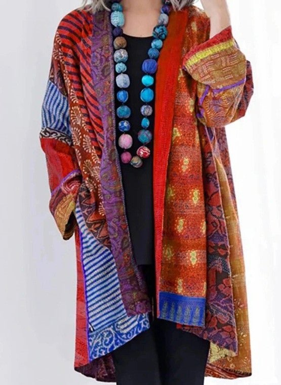 Long sleeve printed jacket | Luxury Home Accessories | Heulog Glow