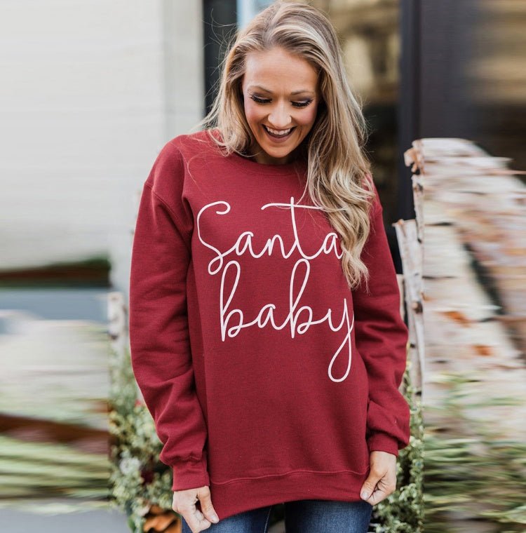 Long-sleeved Solid Color Letter Printed Sweatshirt | Luxury Home Accessories | Heulog Glow