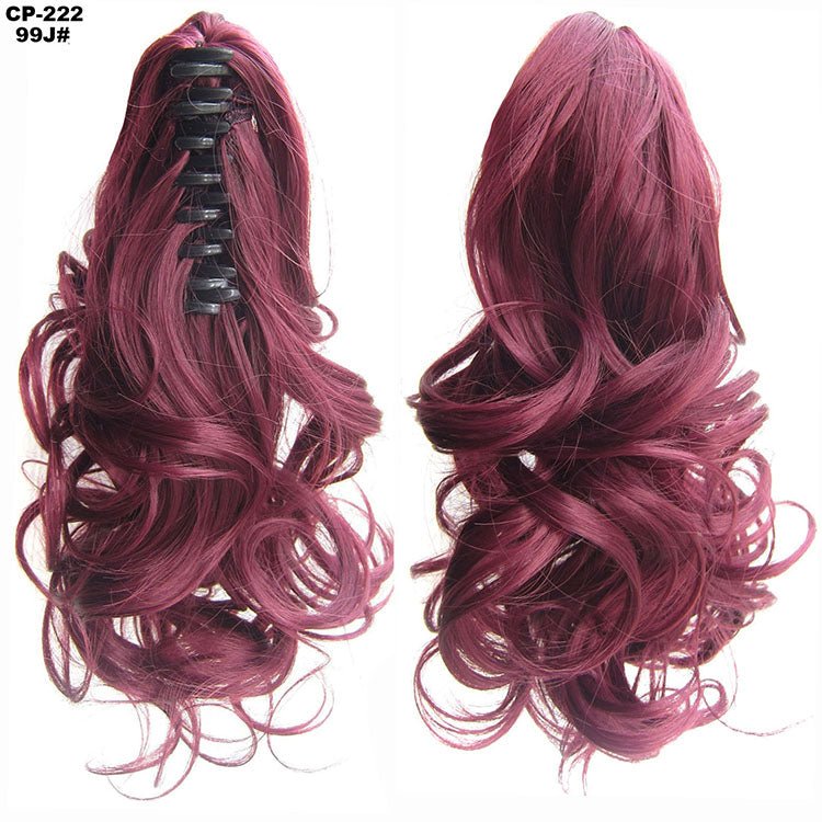Long Wave Ponytail Wrap Around Ponytail Clip In Hair Headwear Gray Hairpiece Natural Extensions | Luxury Home Accessories | Heulog Glow