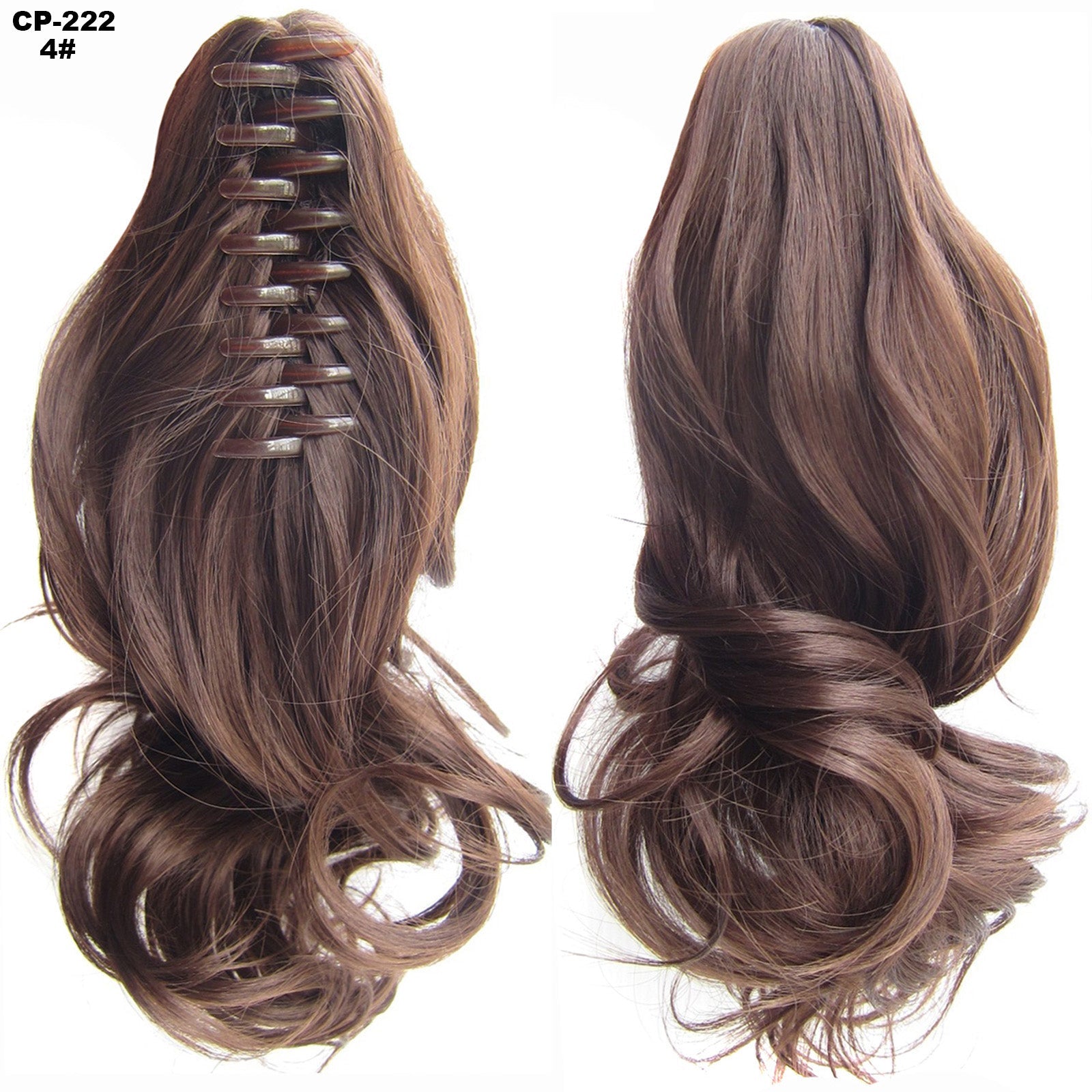Long Wave Ponytail Wrap Around Ponytail Clip In Hair Headwear Gray Hairpiece Natural Extensions | Luxury Home Accessories | Heulog Glow