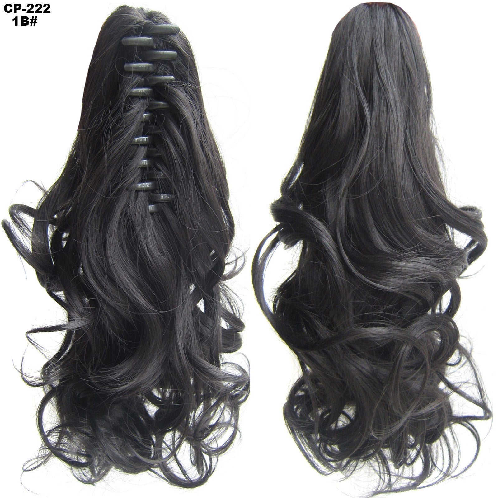 Long Wave Ponytail Wrap Around Ponytail Clip In Hair Headwear Gray Hairpiece Natural Extensions | Luxury Home Accessories | Heulog Glow