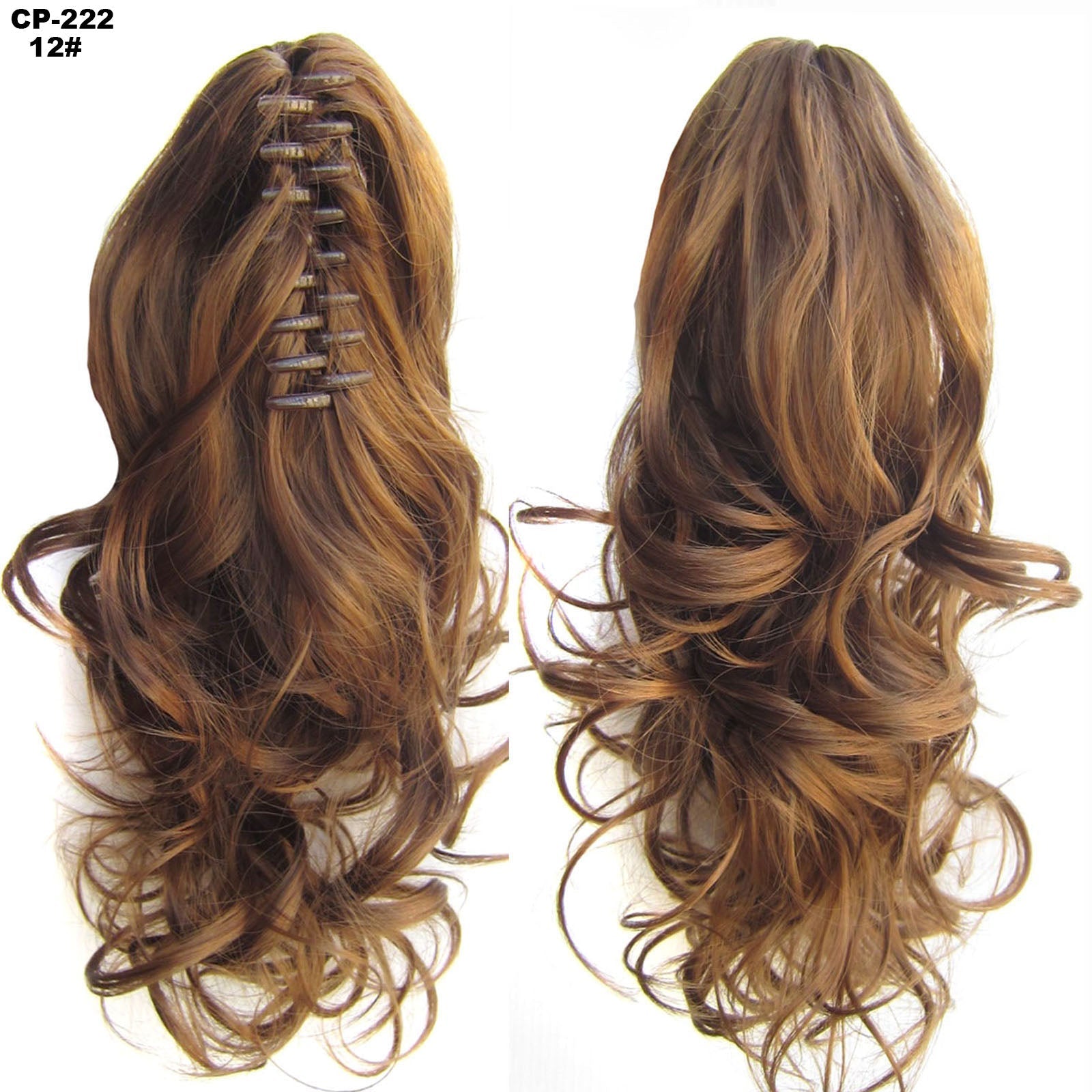 Long Wave Ponytail Wrap Around Ponytail Clip In Hair Headwear Gray Hairpiece Natural Extensions | Luxury Home Accessories | Heulog Glow
