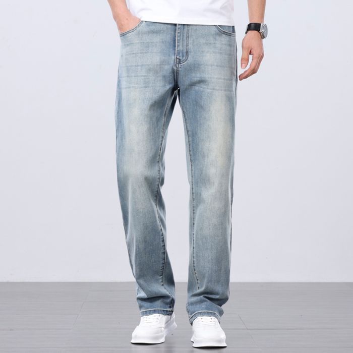 Loose Straight Summer Thin Men's Jeans | Luxury Home Accessories | Heulog Glow