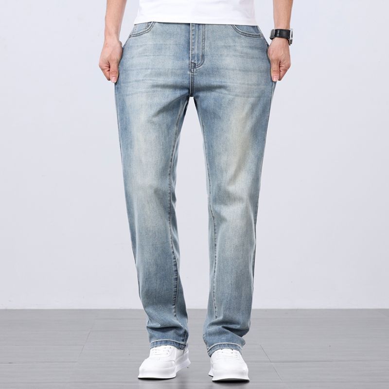 Loose Straight Summer Thin Men's Jeans | Luxury Home Accessories | Heulog Glow