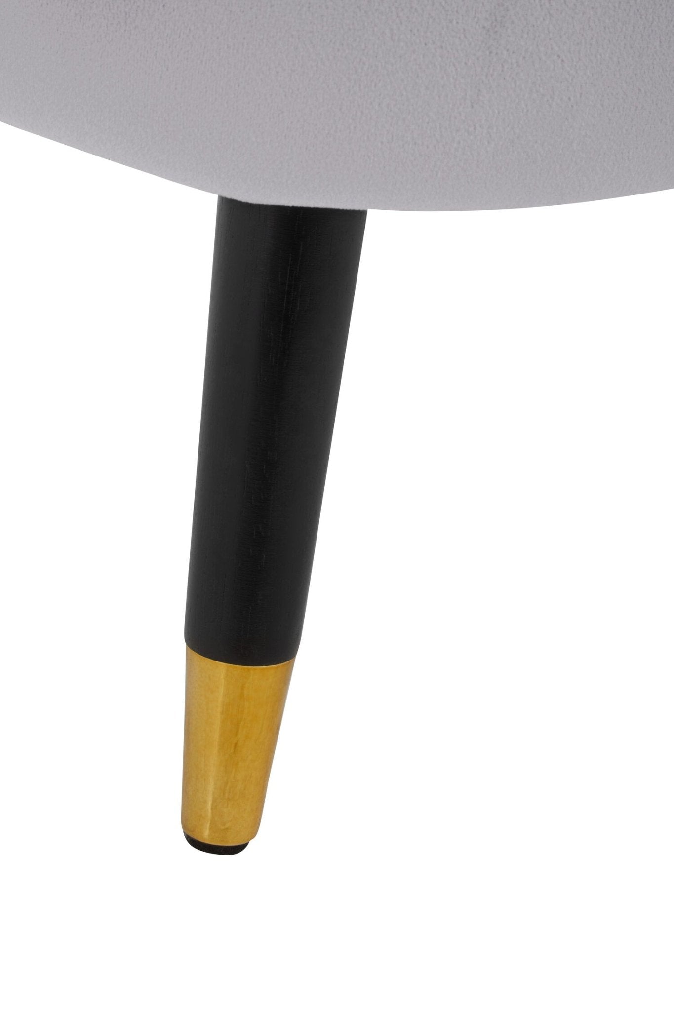 Loretta Grey Velvet Shell Accent Chair | Luxury Home Accessories | Heulog Glow