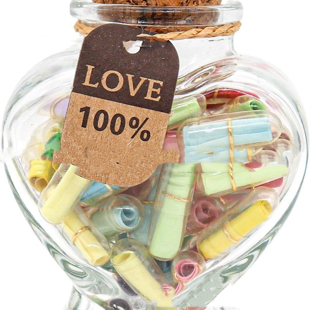 Love Capsule Decorative Bottle Valentine's Day Gift | Luxury Home Accessories | Heulog Glow