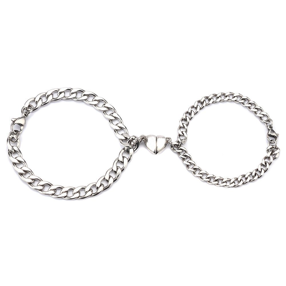 Love Magnet Attracts a Pair Of Male And Female Couple Bracelets | Luxury Home Accessories | Heulog Glow