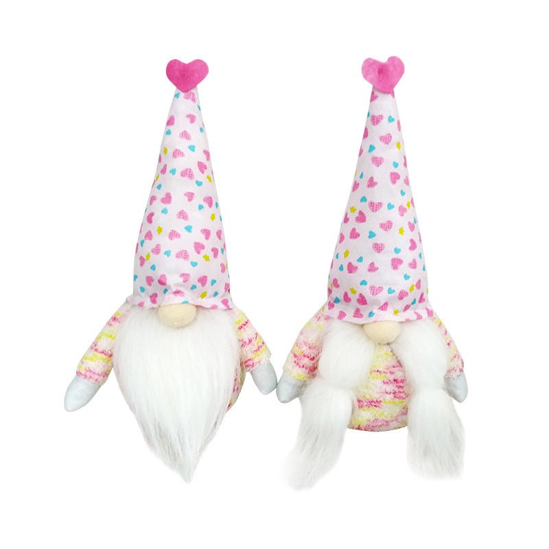 Love Valentine's Day Faceless Doll Ornamental Gift | Luxury Home Accessories | Heulog Glow