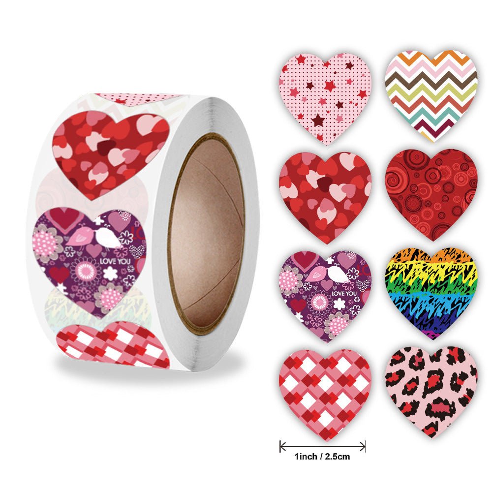 Love Valentine's Day Stickers For Gift Decoration | Luxury Home Accessories | Heulog Glow
