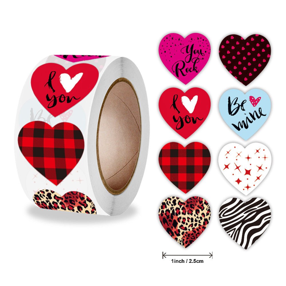 Love Valentine's Day Stickers For Gift Decoration | Luxury Home Accessories | Heulog Glow