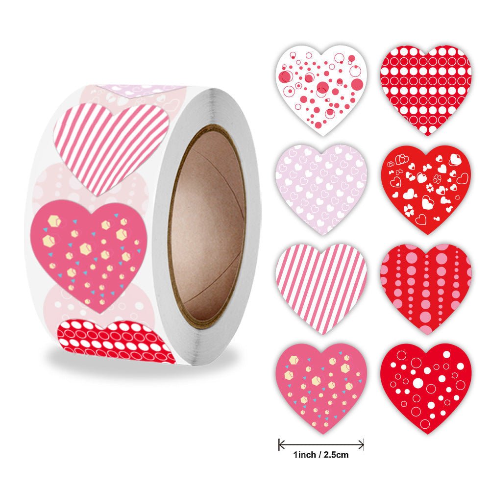 Love Valentine's Day Stickers For Gift Decoration | Luxury Home Accessories | Heulog Glow