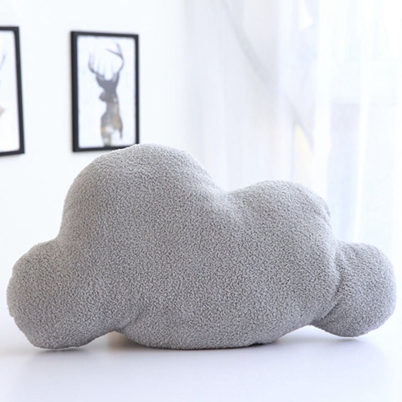 Lovely Gray White Cloud Shaped Pillow Cushion Stuffed Plush Toy Bedding Baby Room Home Decoration Gift Girl Birthday Present | Luxury Home Accessories | Heulog Glow