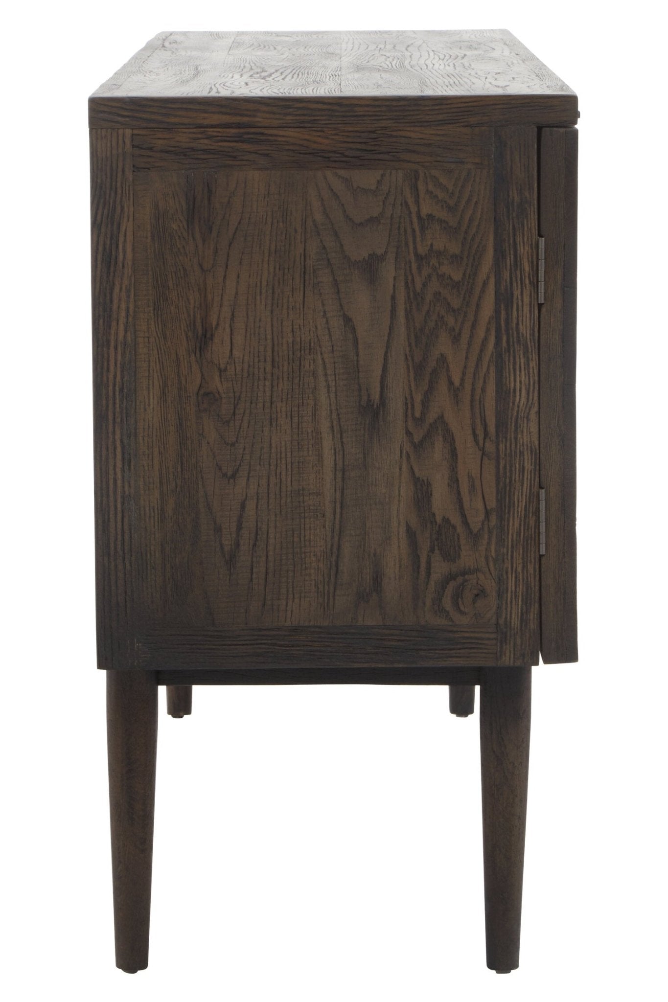 Lucca Recycled Dark Oak Wood Sideboard | Luxury Home Accessories | Heulog Glow