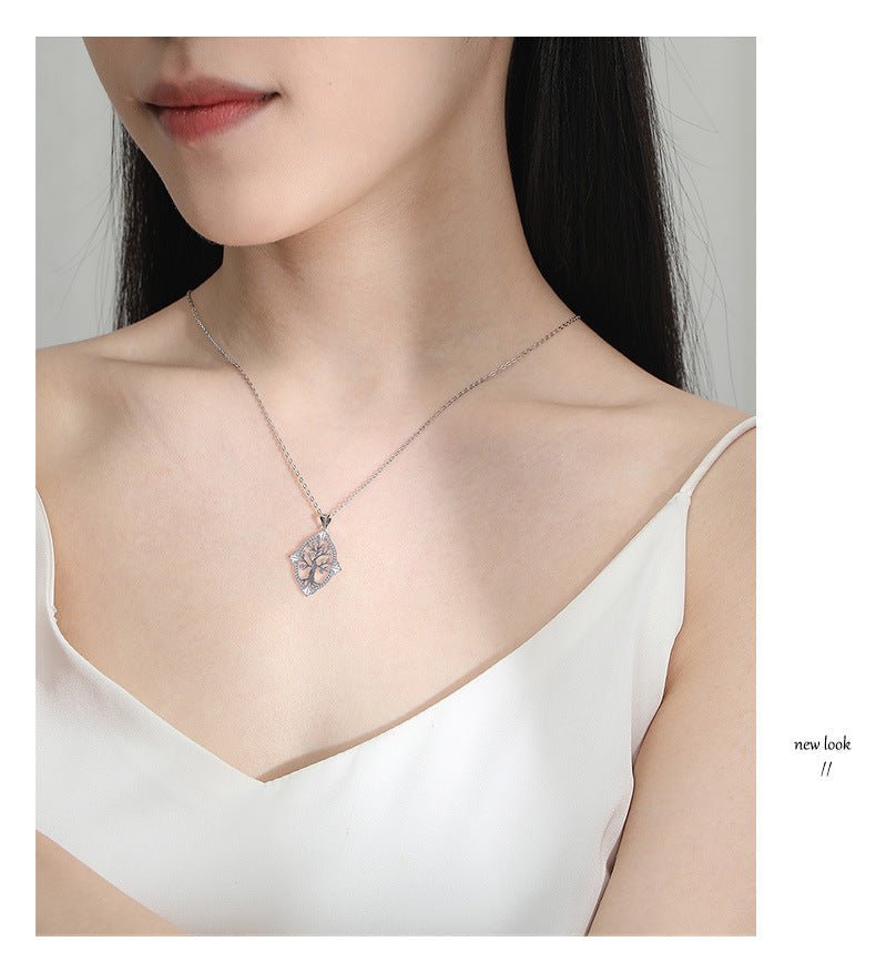 Lucky Tree Necklace Female Clavicle Chain Valentine's Day Gift | Luxury Home Accessories | Heulog Glow