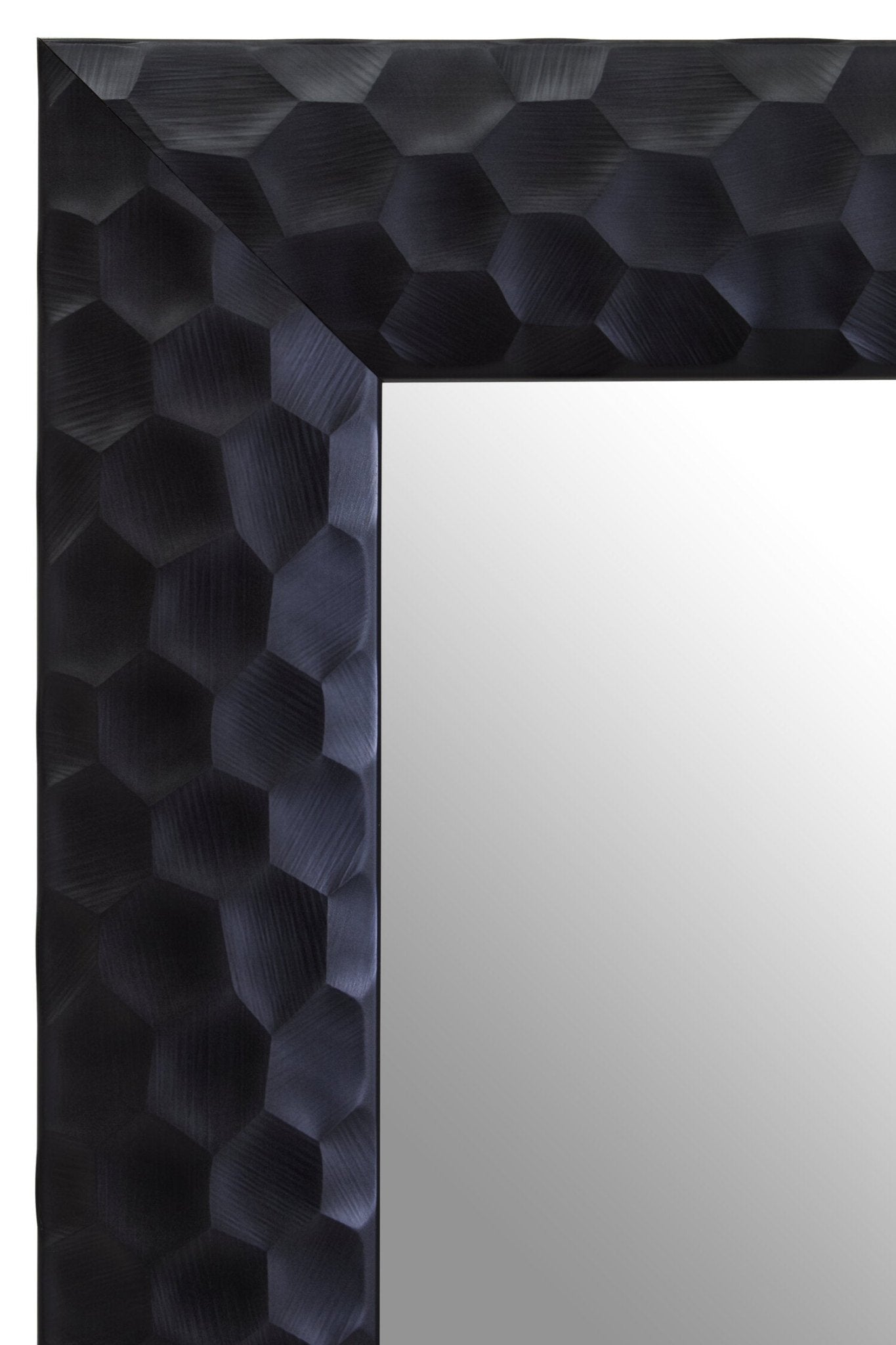 Ludlow Wall Mirror With Black Frame | Luxury Home Accessories | Heulog Glow