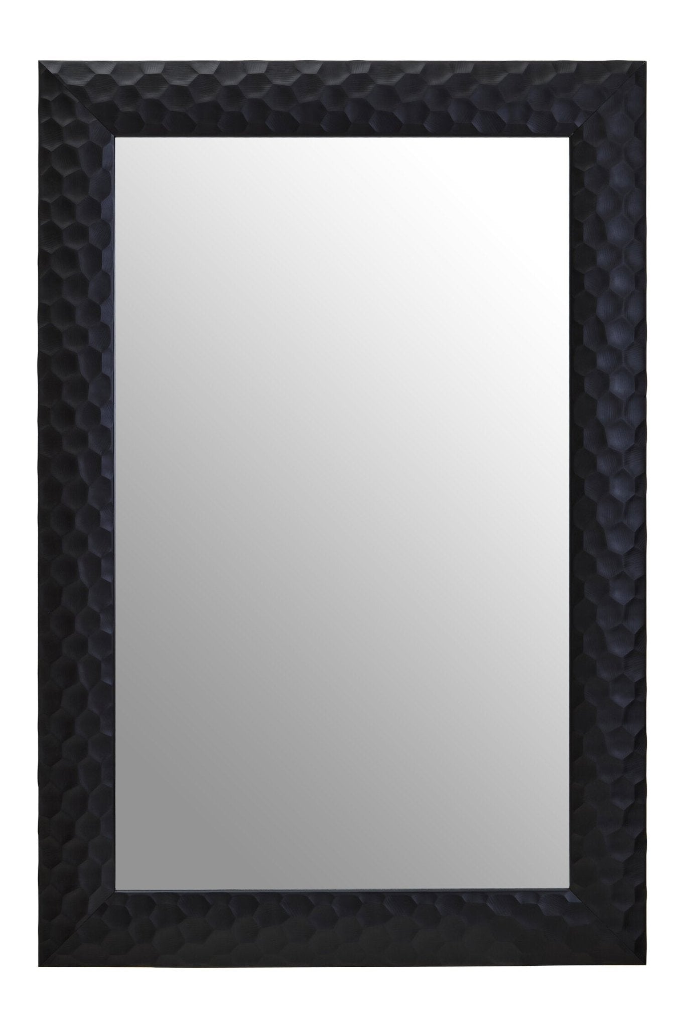 Ludlow Wall Mirror With Black Frame | Luxury Home Accessories | Heulog Glow