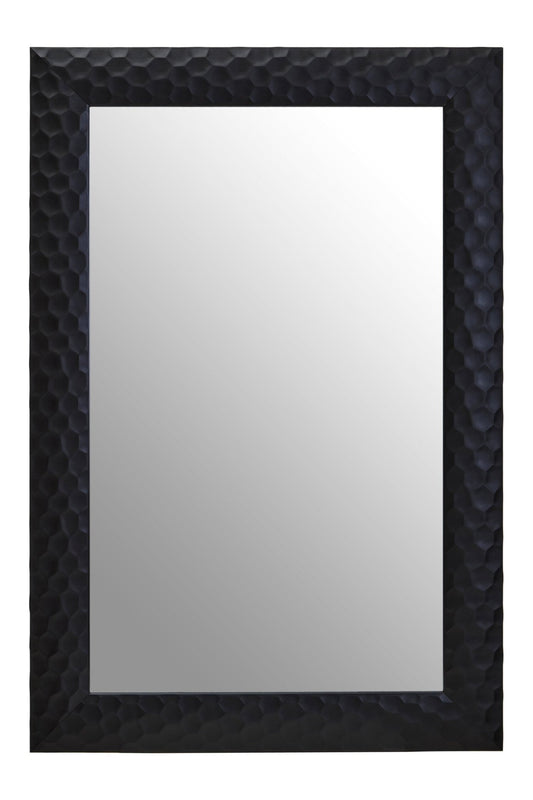 Ludlow Wall Mirror With Black Frame | Luxury Home Accessories | Heulog Glow