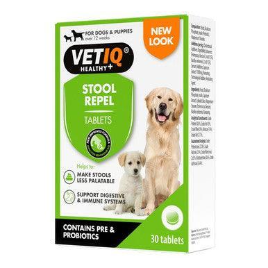 M & C Vet IQ Stool Repel 30 Tablets | Luxury Home Accessories | Heulog Glow