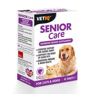 M & C VetIQ Senior Care (45tabs) | Luxury Home Accessories | Heulog Glow