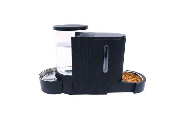 M-PETS Duplo Food & Water Dispenser - 6 L-2.65 Kg | Luxury Home Accessories | Heulog Glow