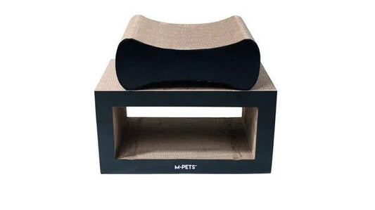 M-PETS My Scratchy Cat Cardboard Scratchers - Columbia | Luxury Home Accessories | Heulog Glow