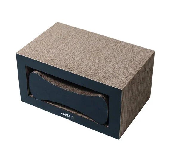 M-PETS My Scratchy Cat Cardboard Scratchers - Columbia | Luxury Home Accessories | Heulog Glow