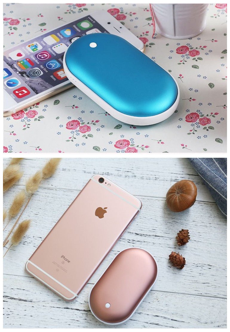 Macaron USB Charging Hand Warmer Power Bank | Luxury Home Accessories | Heulog Glow