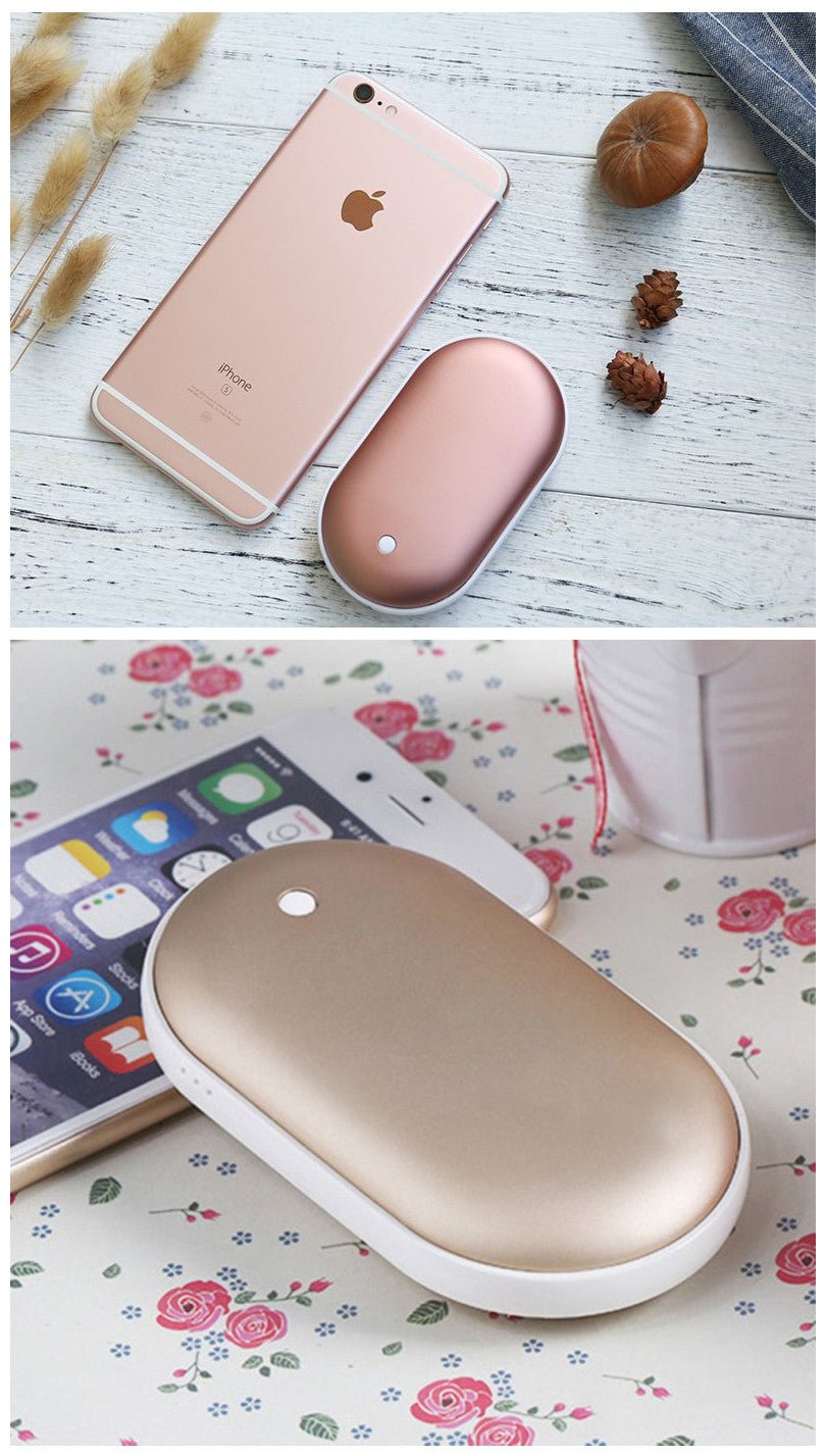 Macaron USB Charging Hand Warmer Power Bank | Luxury Home Accessories | Heulog Glow