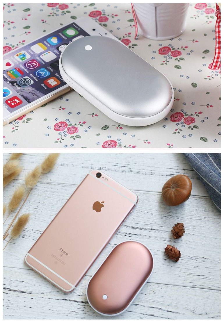 Macaron USB Charging Hand Warmer Power Bank | Luxury Home Accessories | Heulog Glow