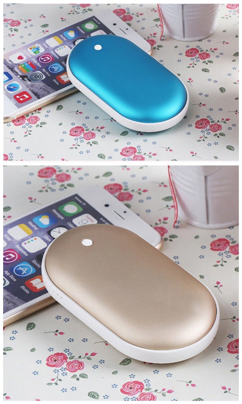 Macaron USB Charging Hand Warmer Power Bank | Luxury Home Accessories | Heulog Glow