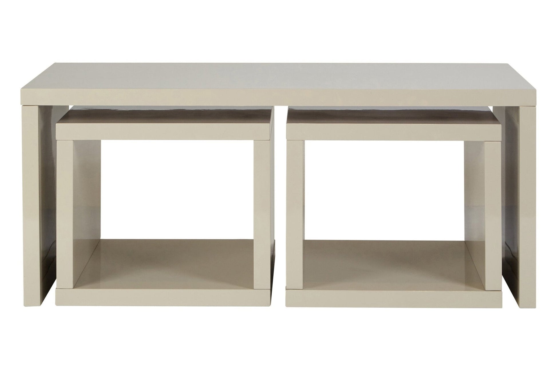 Madrid Coffee Table With 2 Under Tables | Luxury Home Accessories | Heulog Glow
