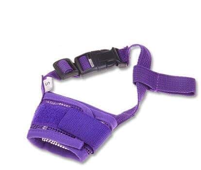 Magic Sticky Pet Nylon Mesh Dog Muzzle Cover | Luxury Home Accessories | Heulog Glow