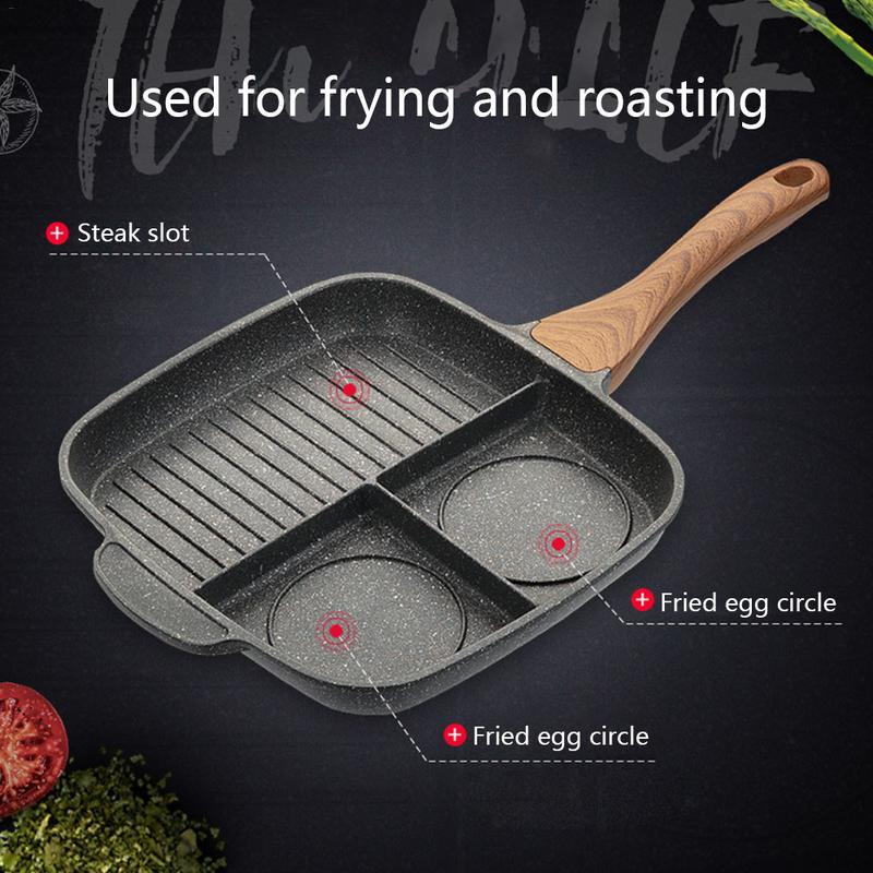 Maifanshi fried steak pot multi-function household omelette pan pan induction cooker non-stick pan | Luxury Home Accessories | Heulog Glow
