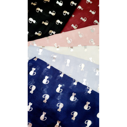 Cat Shimmer Scarf Pack of 12