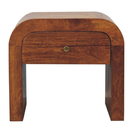 Artisan Furniture Solid Wood Darcy Chestnut Bedside