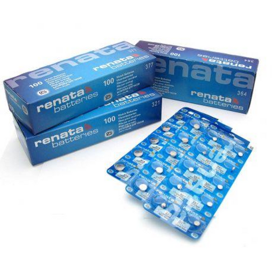 RENATA MP 329 SR731SW Watch Batteries Blister Pack 100 Swiss Made