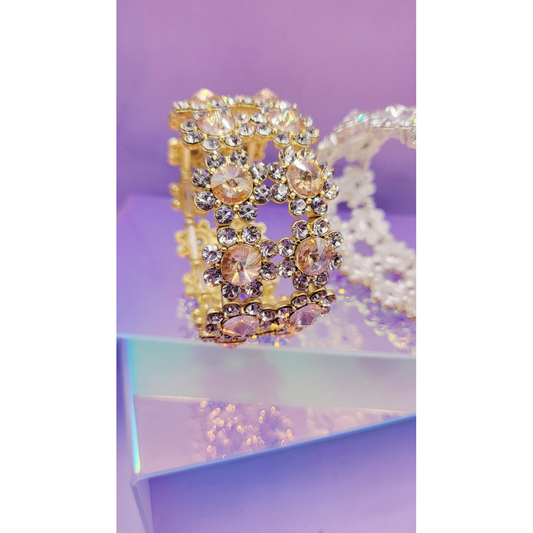 Flower Crystal Bracelet