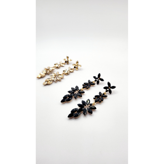 Grace Crystal Drop and Dangle Earrings