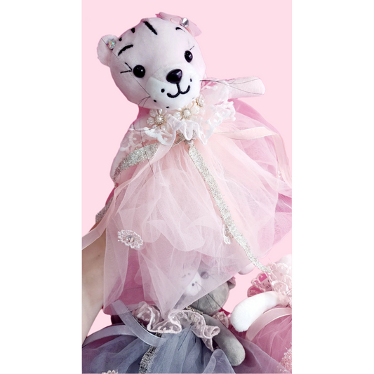 Softie Squad Tiger Bag Charm Key Ring