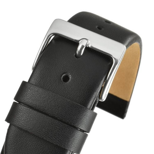 Black Calf Watch Strap 20mm